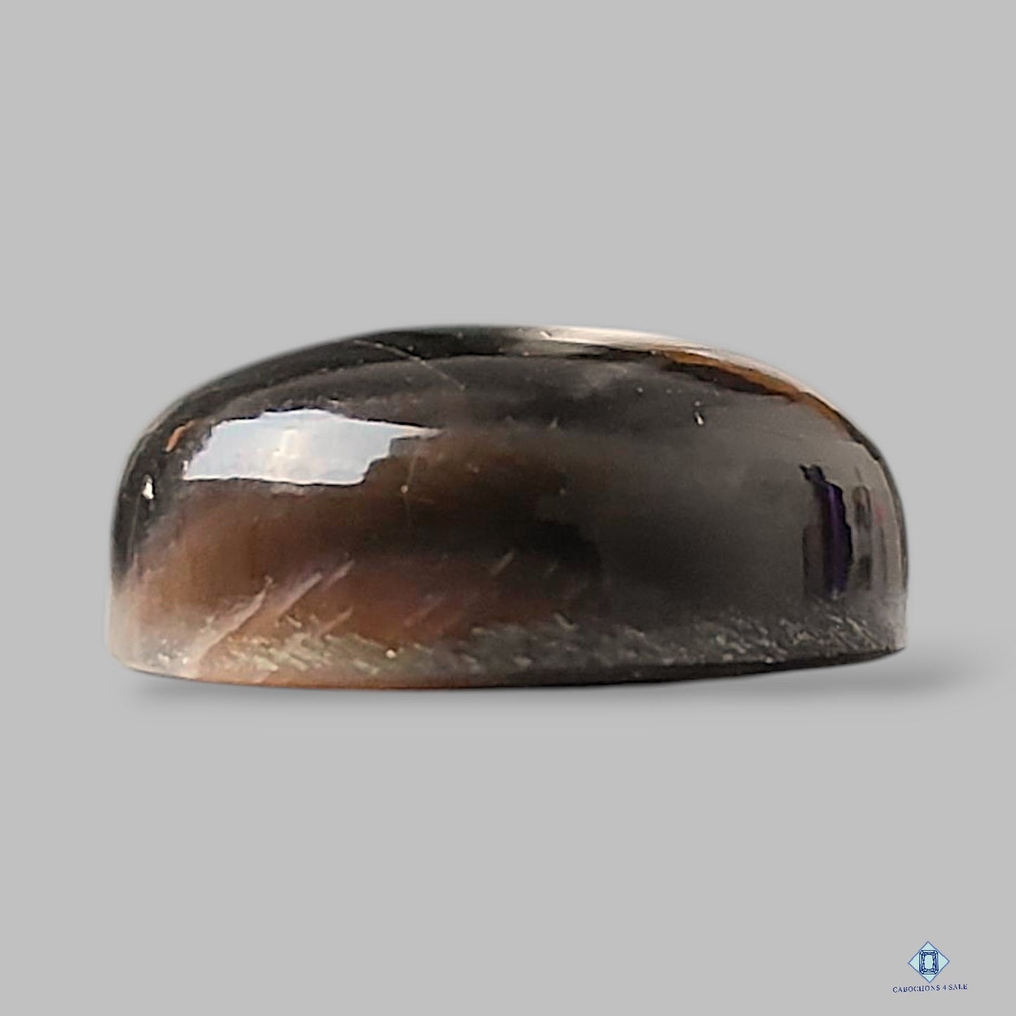 Natural Silver Obsidian Gemstone Round Cabochons 17*7mm from Mexico available for sale