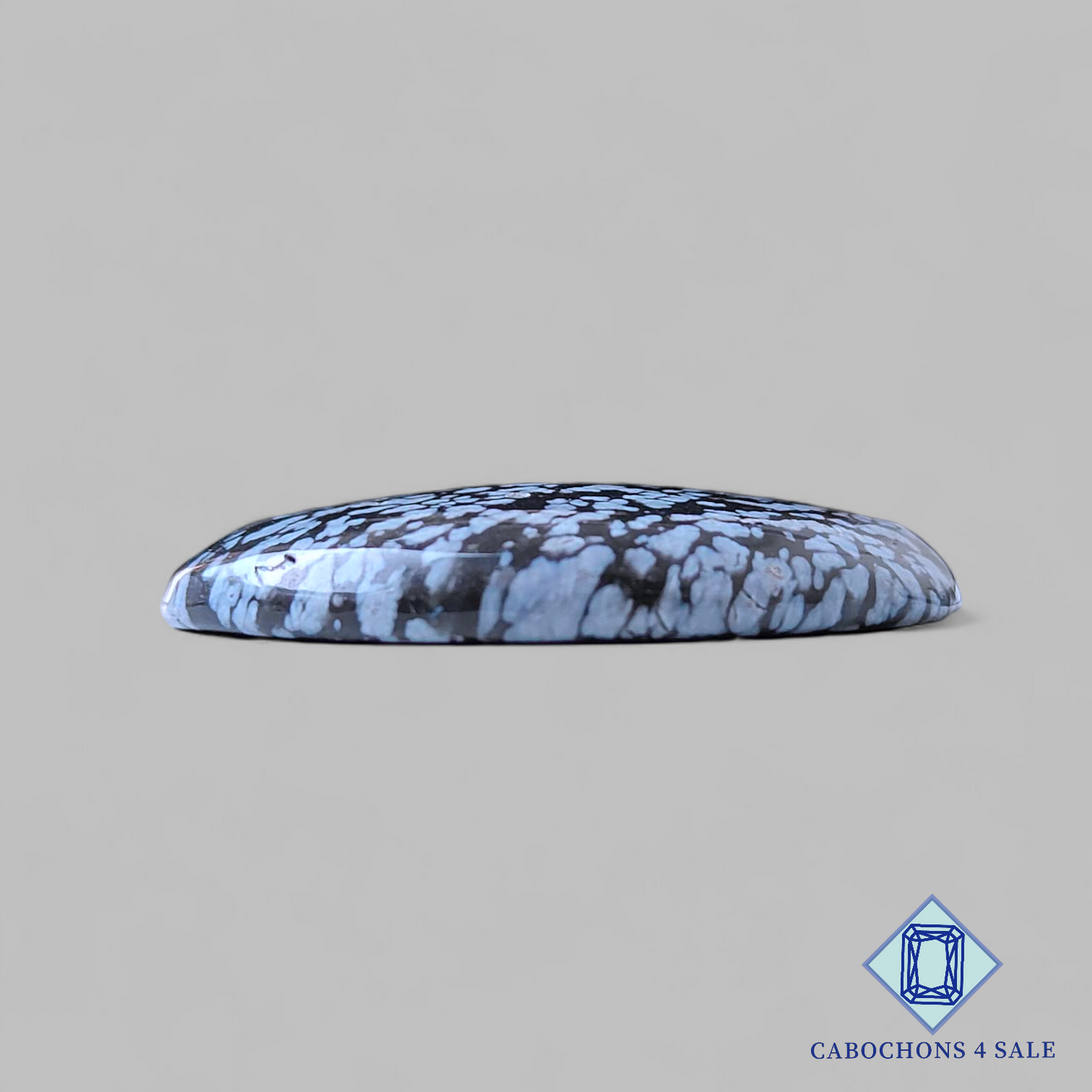 Snowflake Obsidian Oval Cabochons