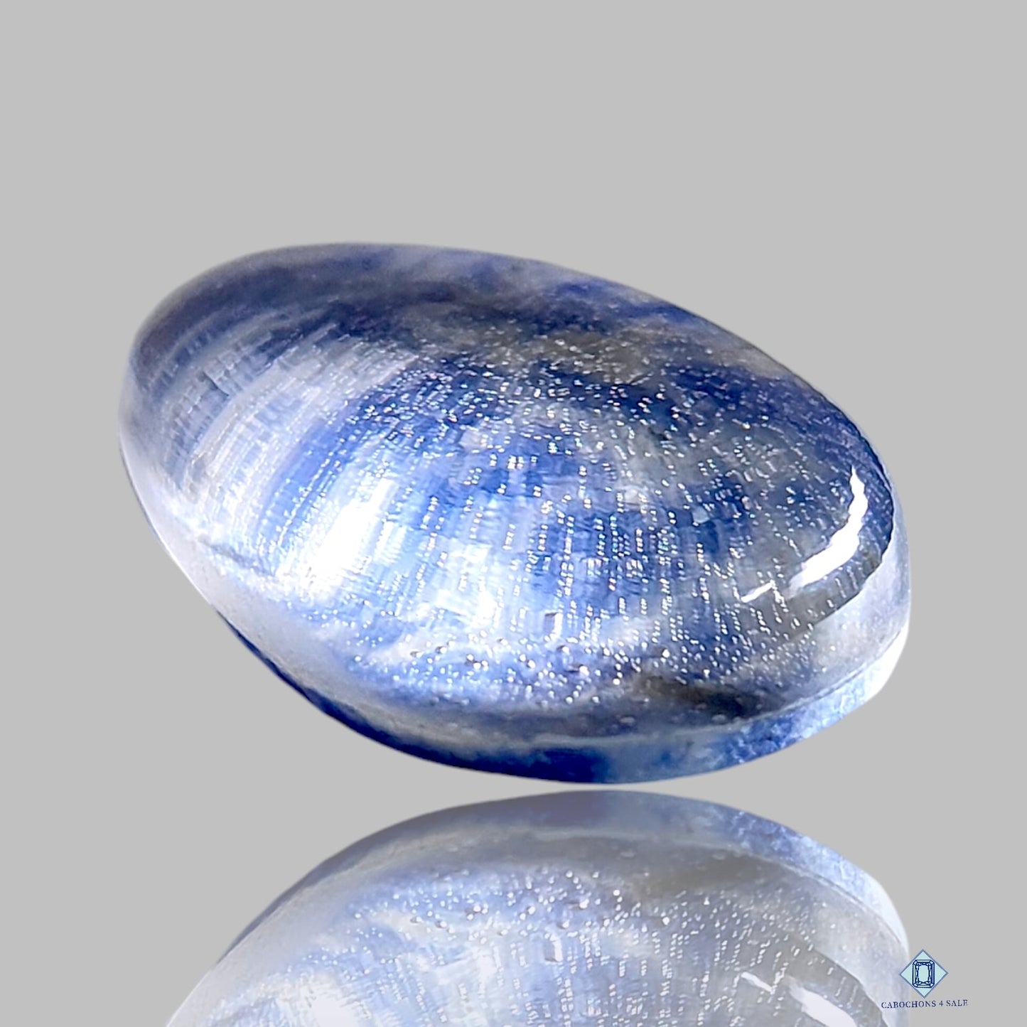 Blue Dot Jasper + Crystal Quartz Doublets Pear Doublets