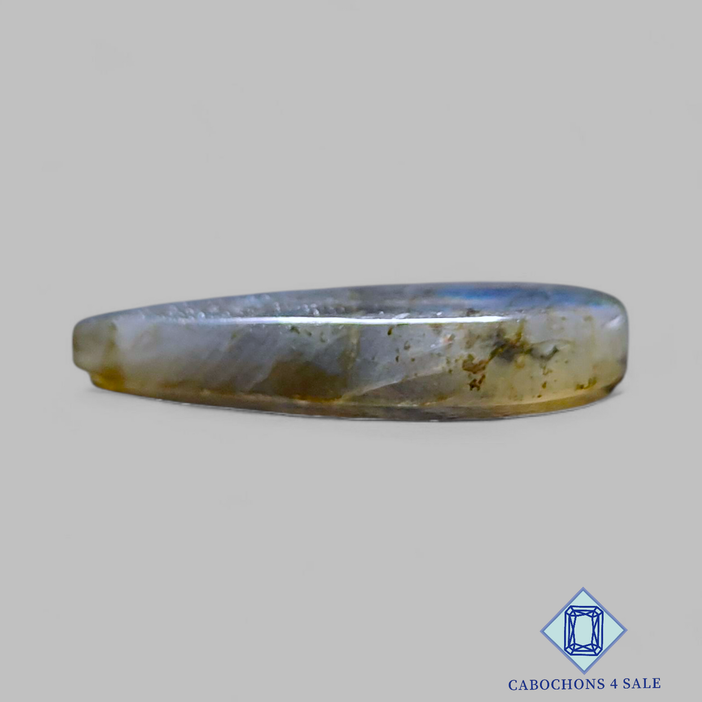 Spectrolite Pear Cabochons