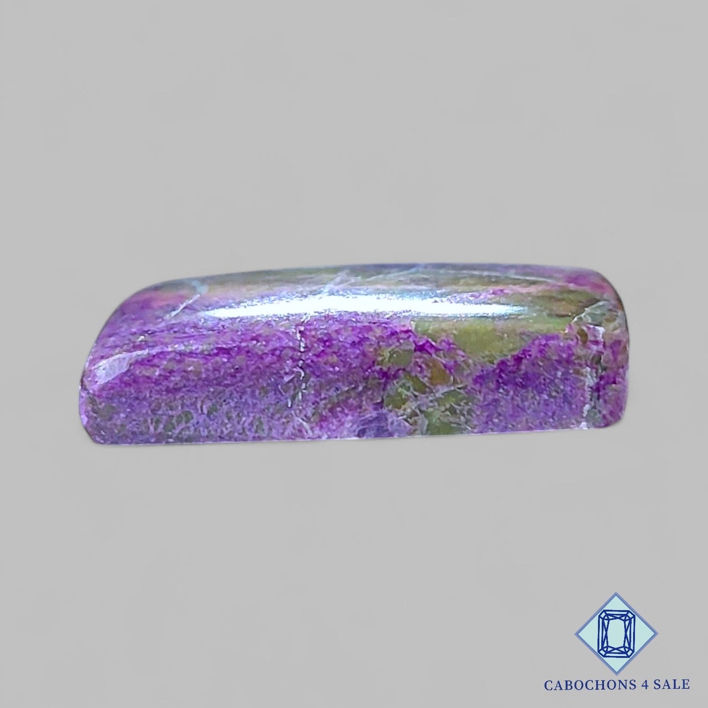 Cabujones de fantasía de piedra preciosa natural Stichtite de 25 x 24 x 6 mm de Australia, disponibles para la venta.