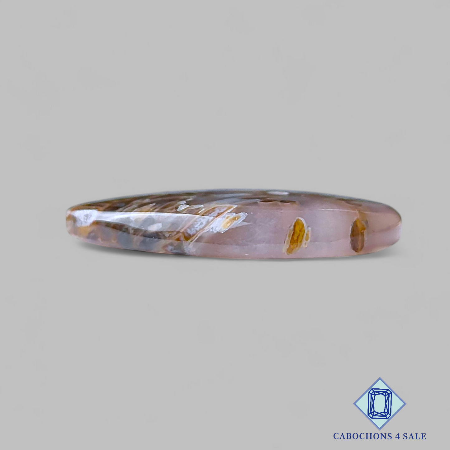 Stick Agate Pear Cabochons