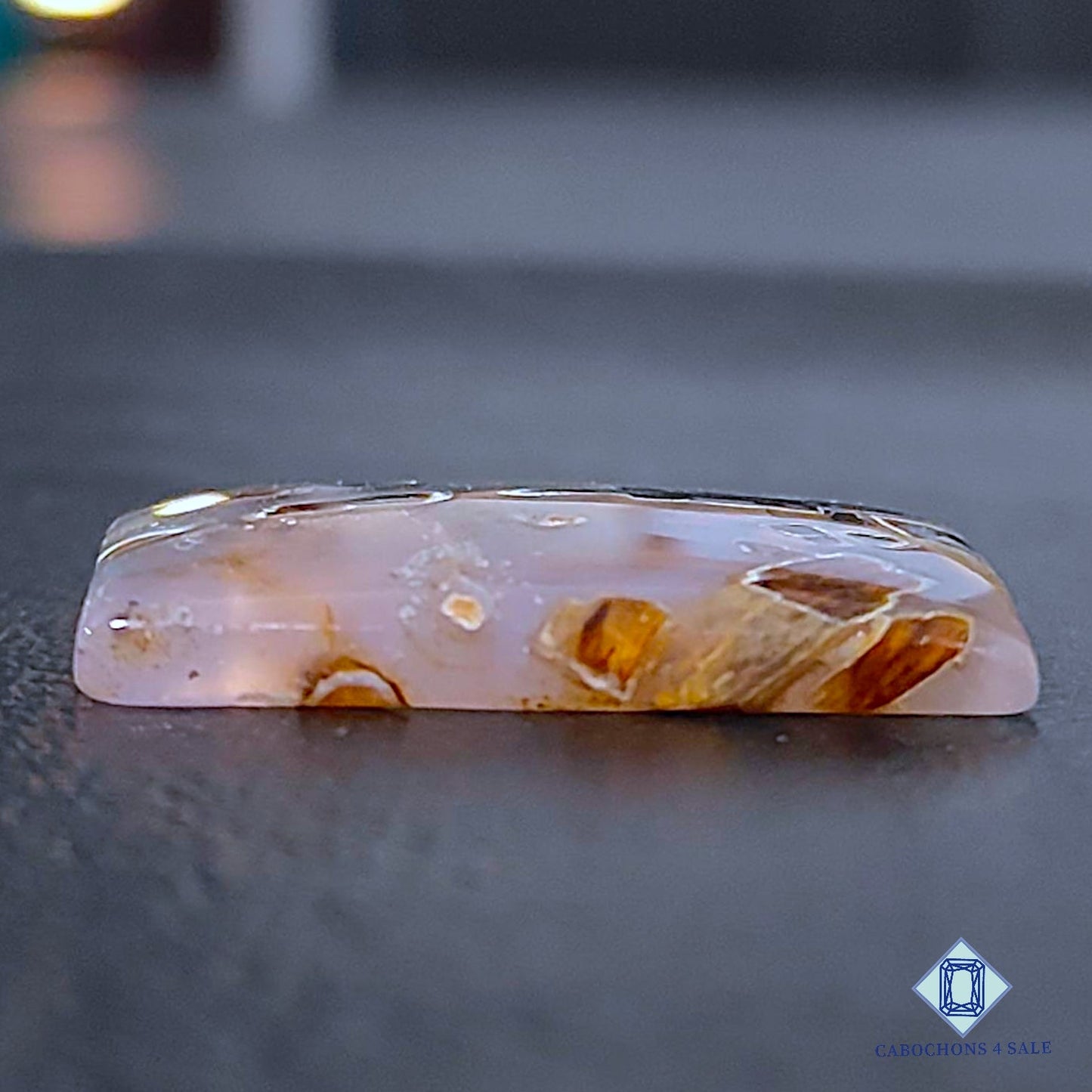 Natural Stick Agate Gemstone Rectangle Cabochons 27*21*5mm from Indonesia available for sale