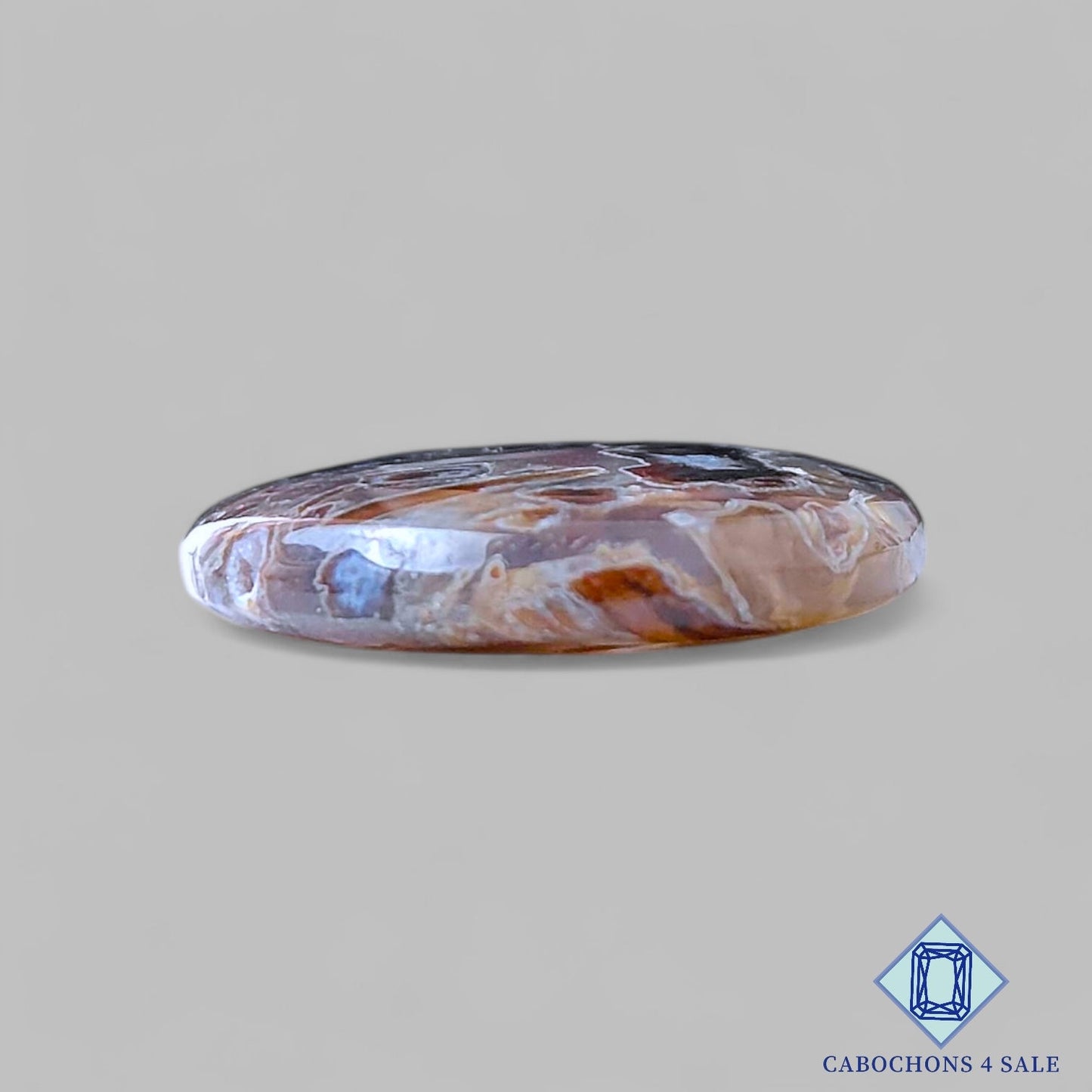 Natural Stick Agate Gemstone Round Cabochons 22*5mm from Indonesia available for sale