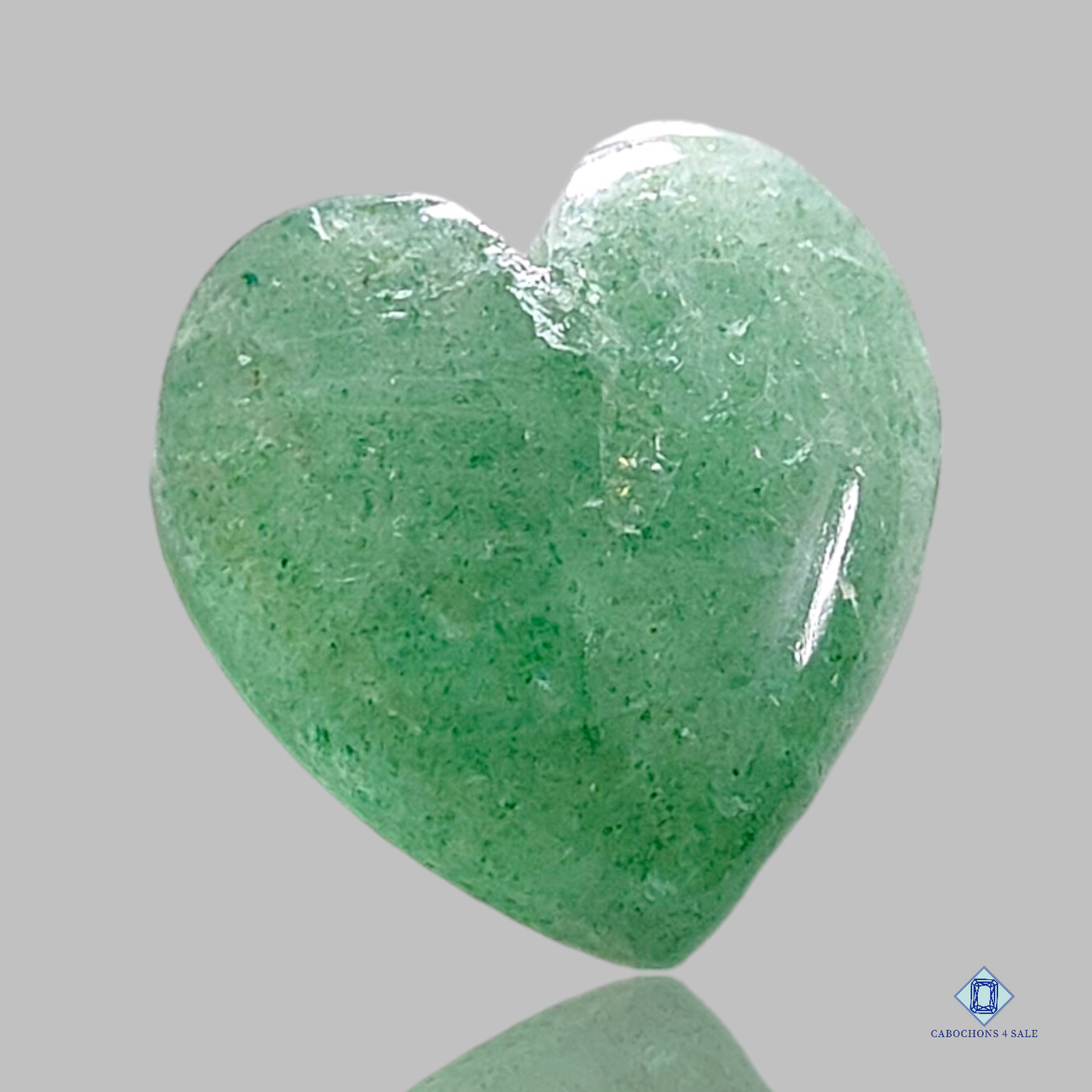 Strawberry quartz-Heart-Cabochons