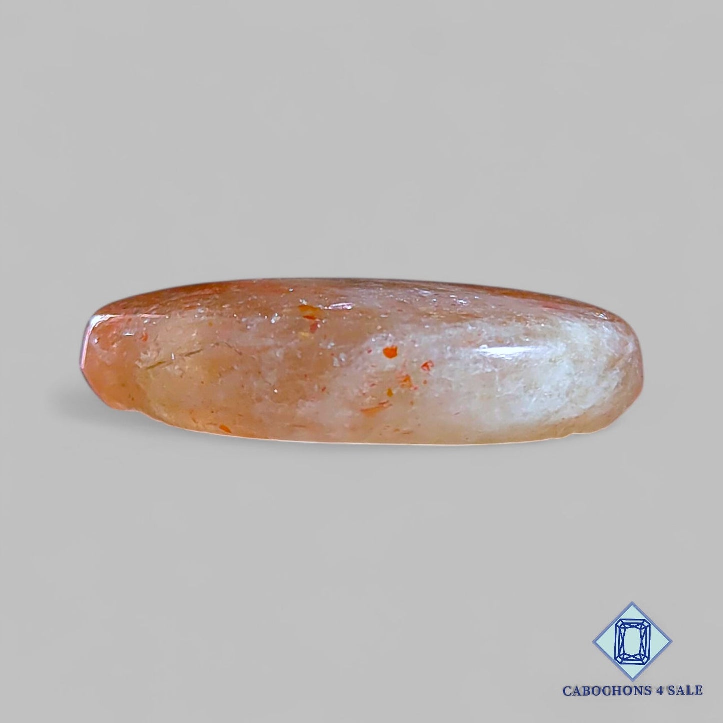 Natural Tanzanian Confetti Sunstone Gemstone Oval Cabochons 28*19*6mm available for sale