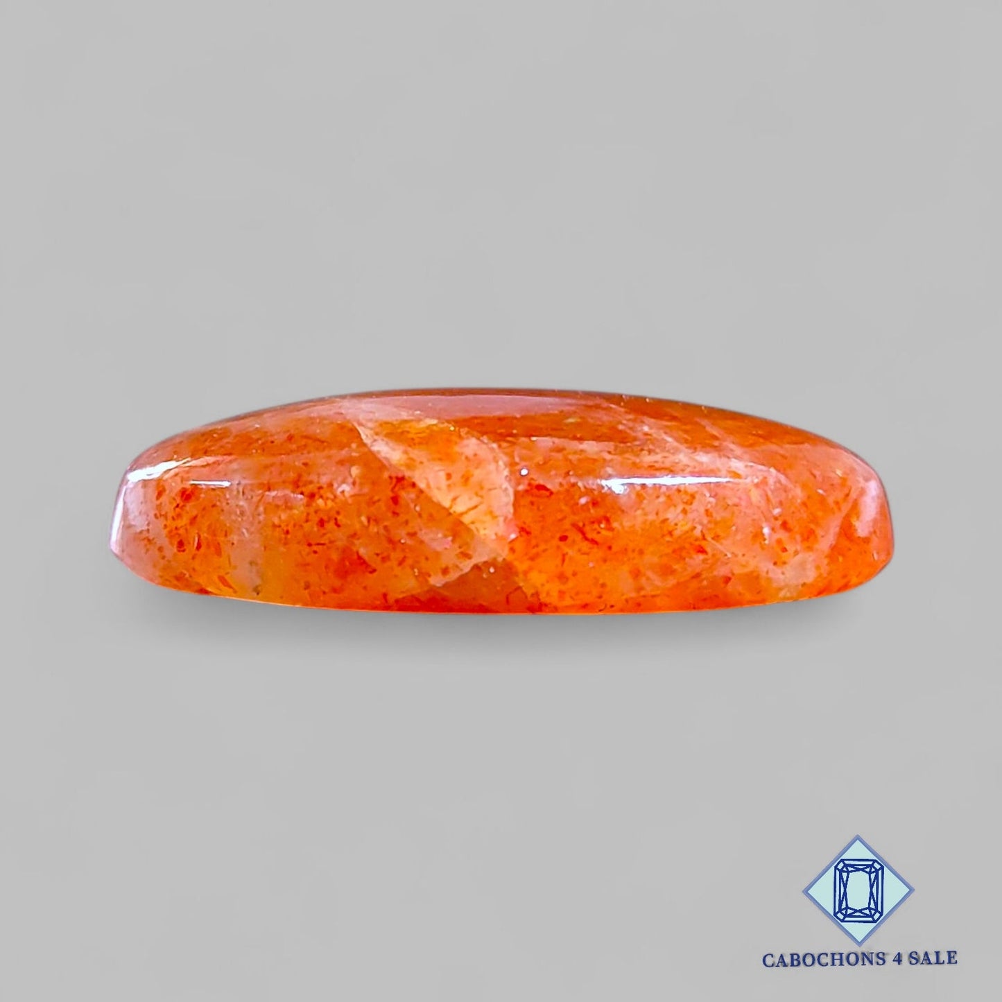 Natural Tanzanian Confetti Sunstone Gemstone Oval Cabochons 28*18*6mm available for sale