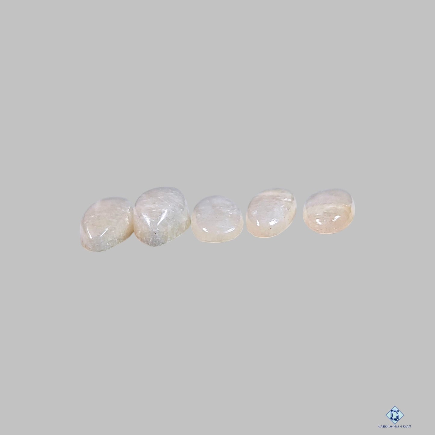 Tanzanian White Moonstone Mix Shape Lots