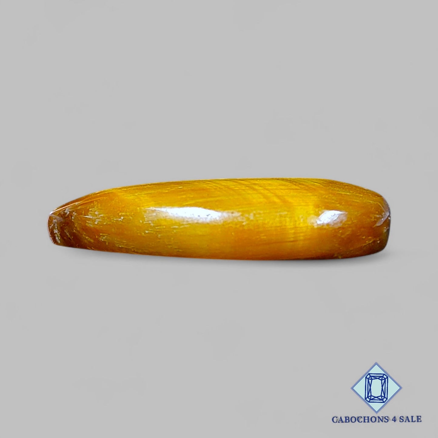 Natural Tiger Eye Gemstone Pear Cabochons 33*18*7mm from South Africa available for sale