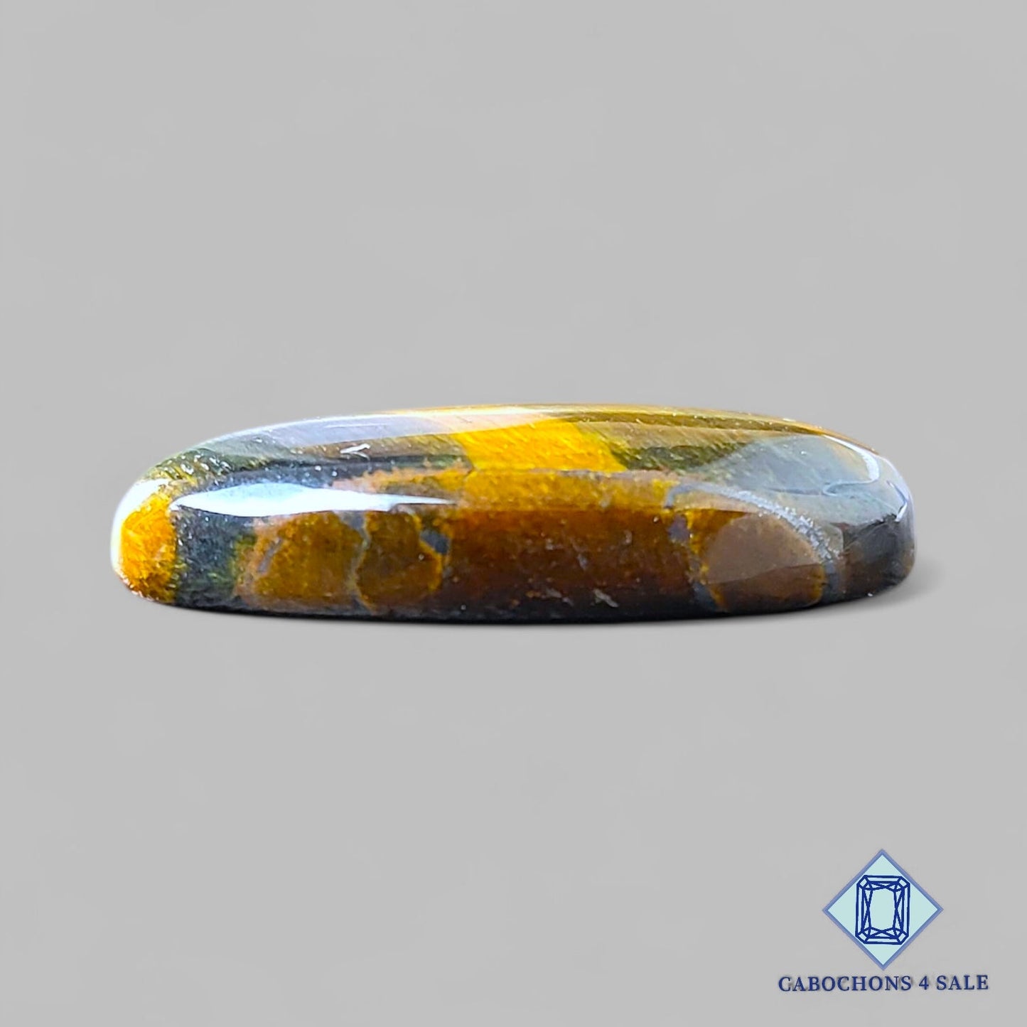 Natural Tiger Eye Gemstone Oval Cabochons 26*15*6mm from South Africa available for sale