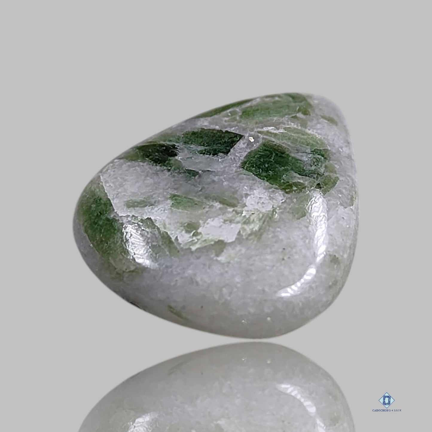 Cabujones de ágata de árbol en forma de pera