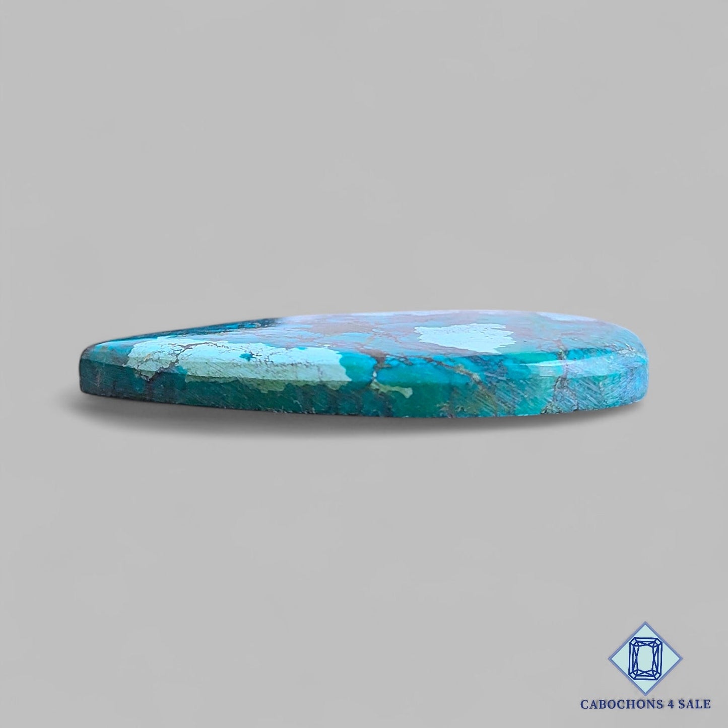 Natural Turquoise Gemstone Pear Cabochons 50*32*6mm From USA available for sale