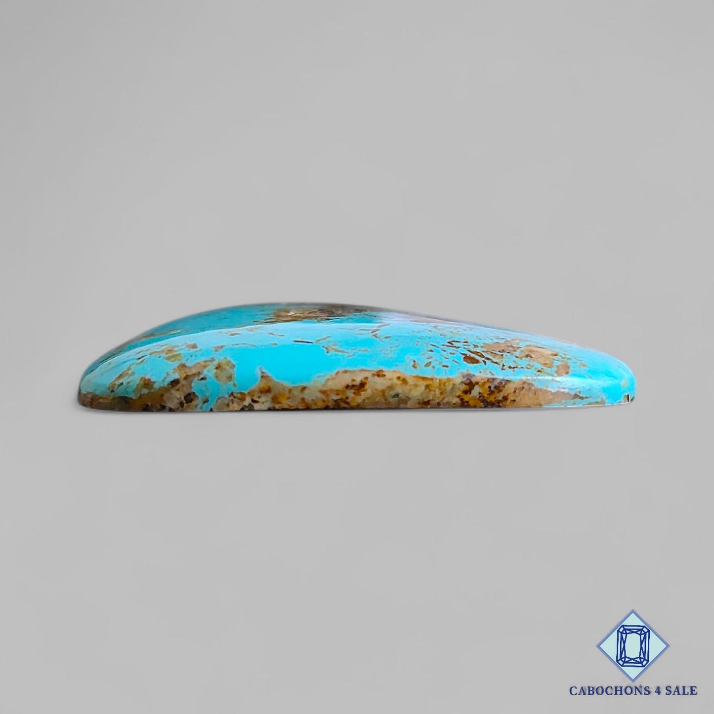 Cabujones de piedra preciosa turquesa natural de 37 x 33 x 5 mm, disponibles para la venta en EE. UU.