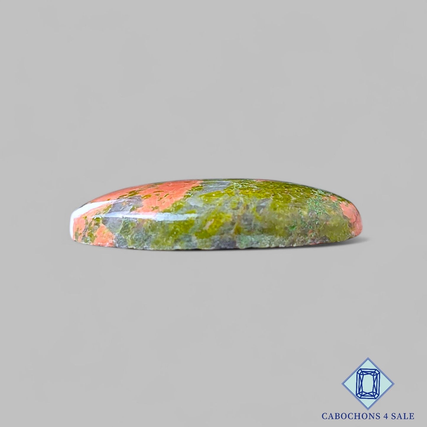 Natural Unakite Gemstone Oval Cabochons 30*20*5mm from USA available for sale