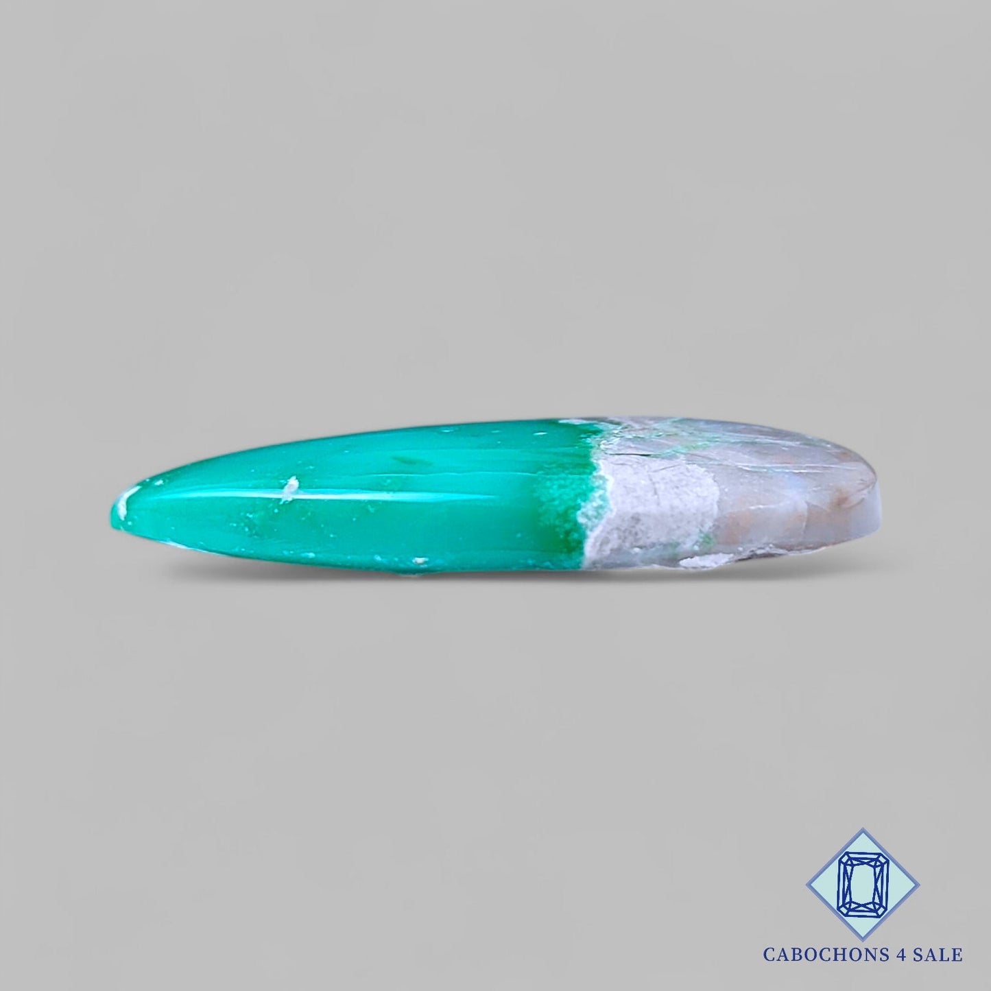 Natural Variscite Gemstone Pear Cabochons 36*22*5mm from United States available for sale