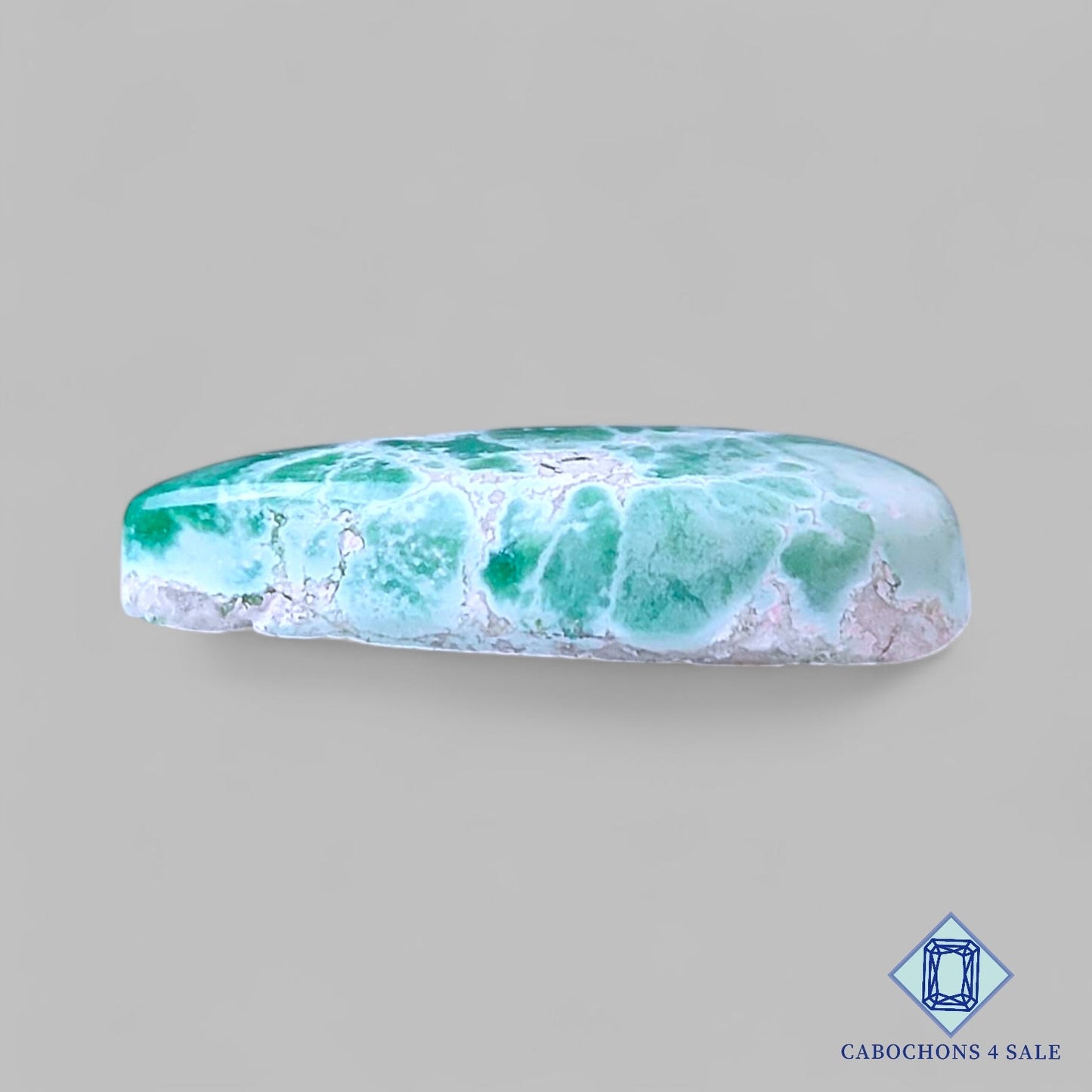 Natural Variscite Gemstone Pear Cabochons 24*12*5mm from United States available for sale