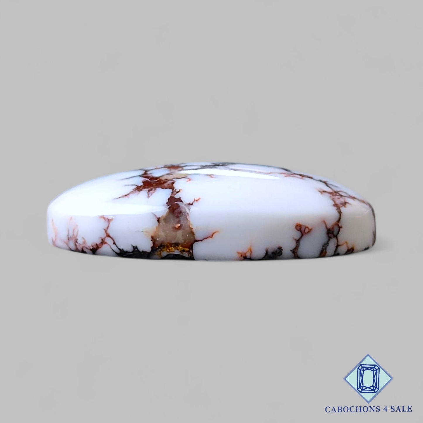 Natural Wild Horse Gemstone Oval Cabochons 34*20*8mm from USA available for sale