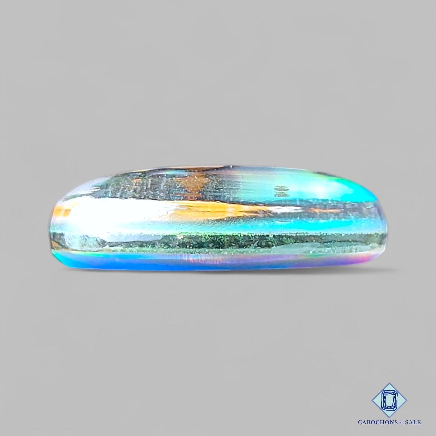 Wooden Hill Aurora Opal + Crystal Quartz Doublet