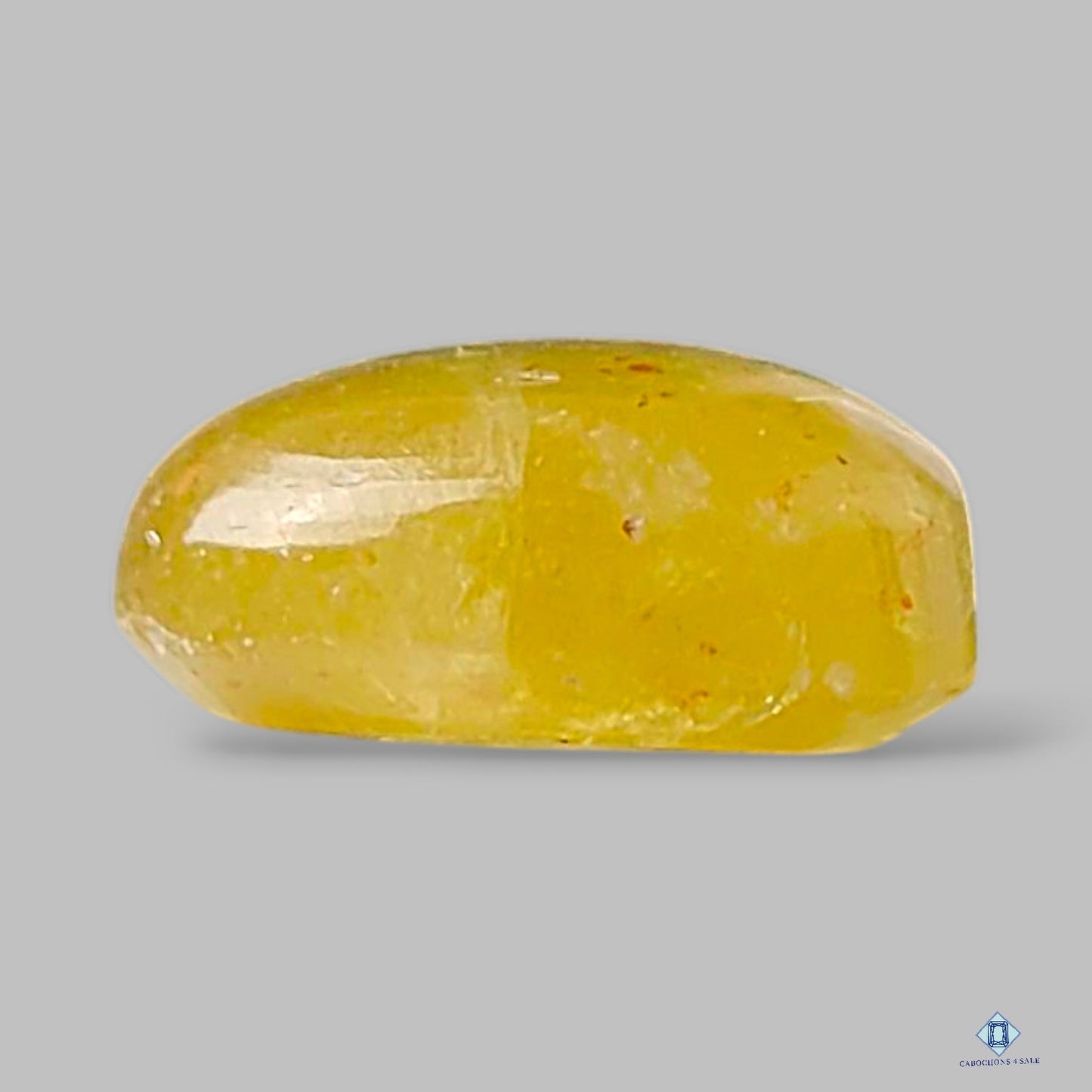 Natural Yellow Apatite Gemstone Pear Cabochons 23*15*7mm from Mexico available for sale