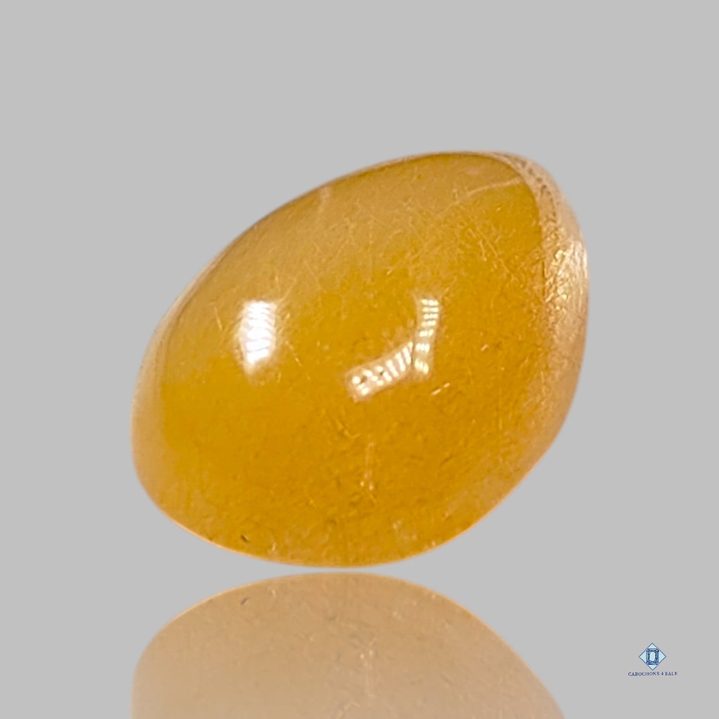 Copper Rutile Quartz Pear Cabochons