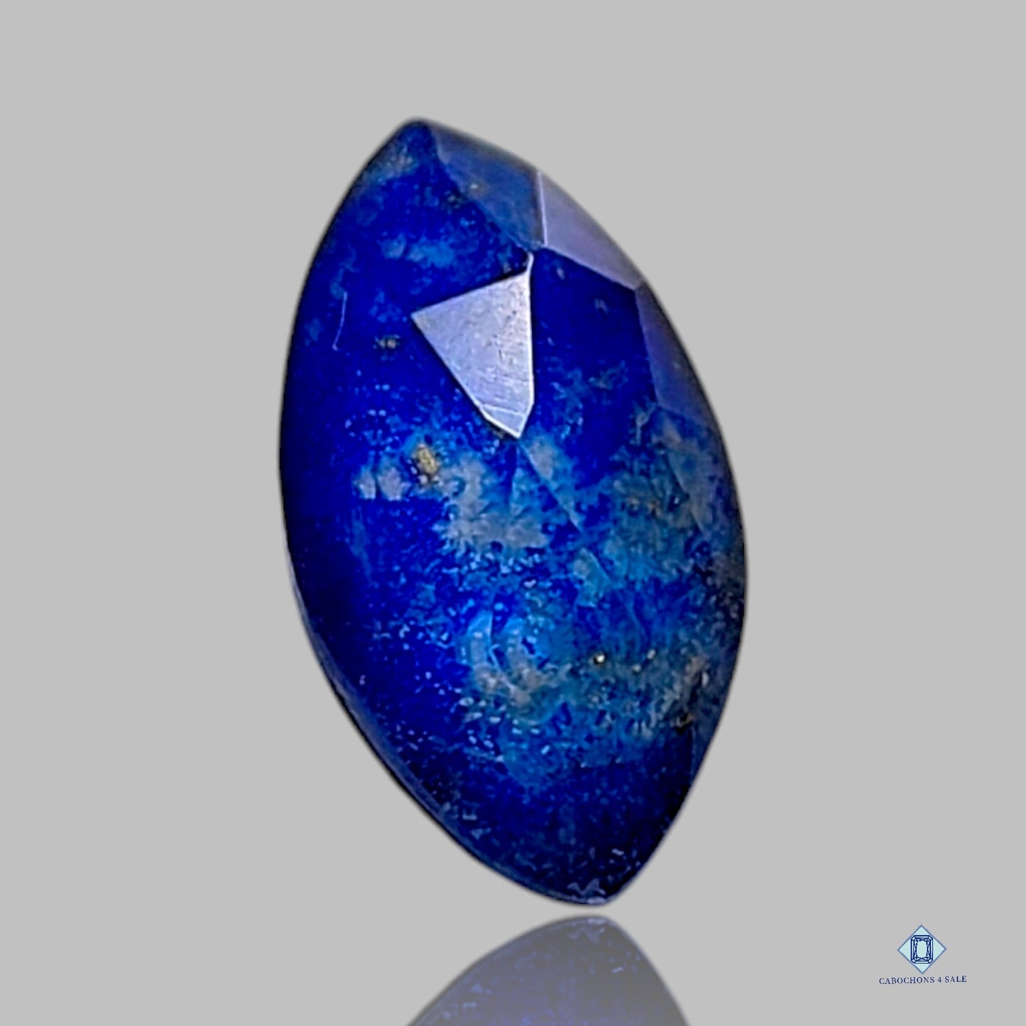 Dobletes de lapislázuli + cuarzo cristal Dobletes de marquesa