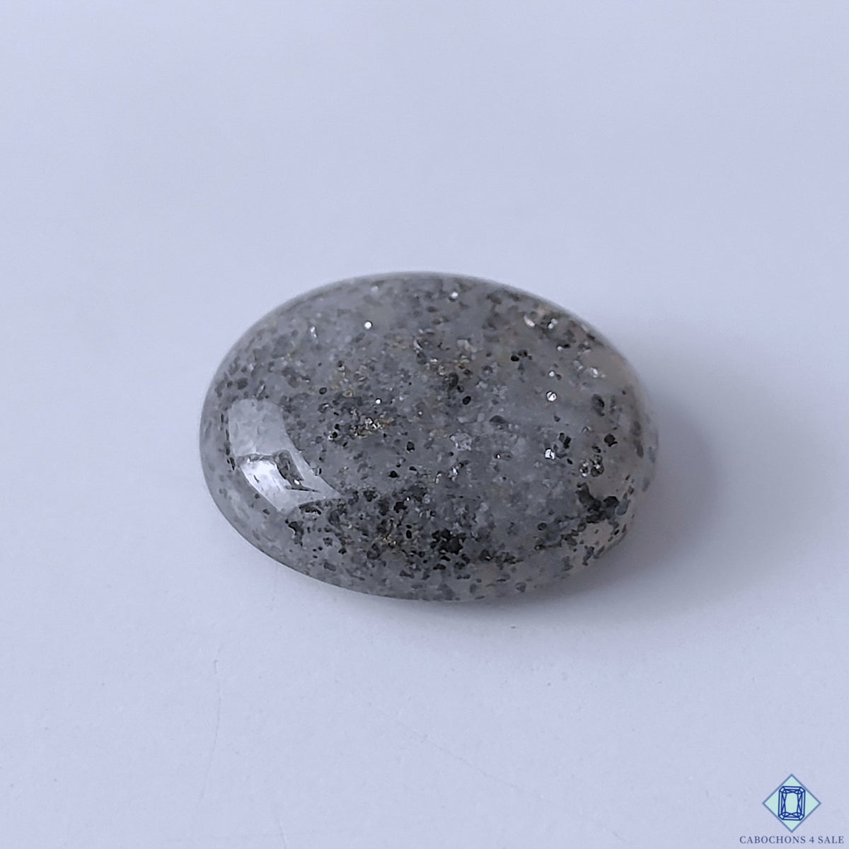 Midnight Quartz Oval Cabochons 21x18x7mm