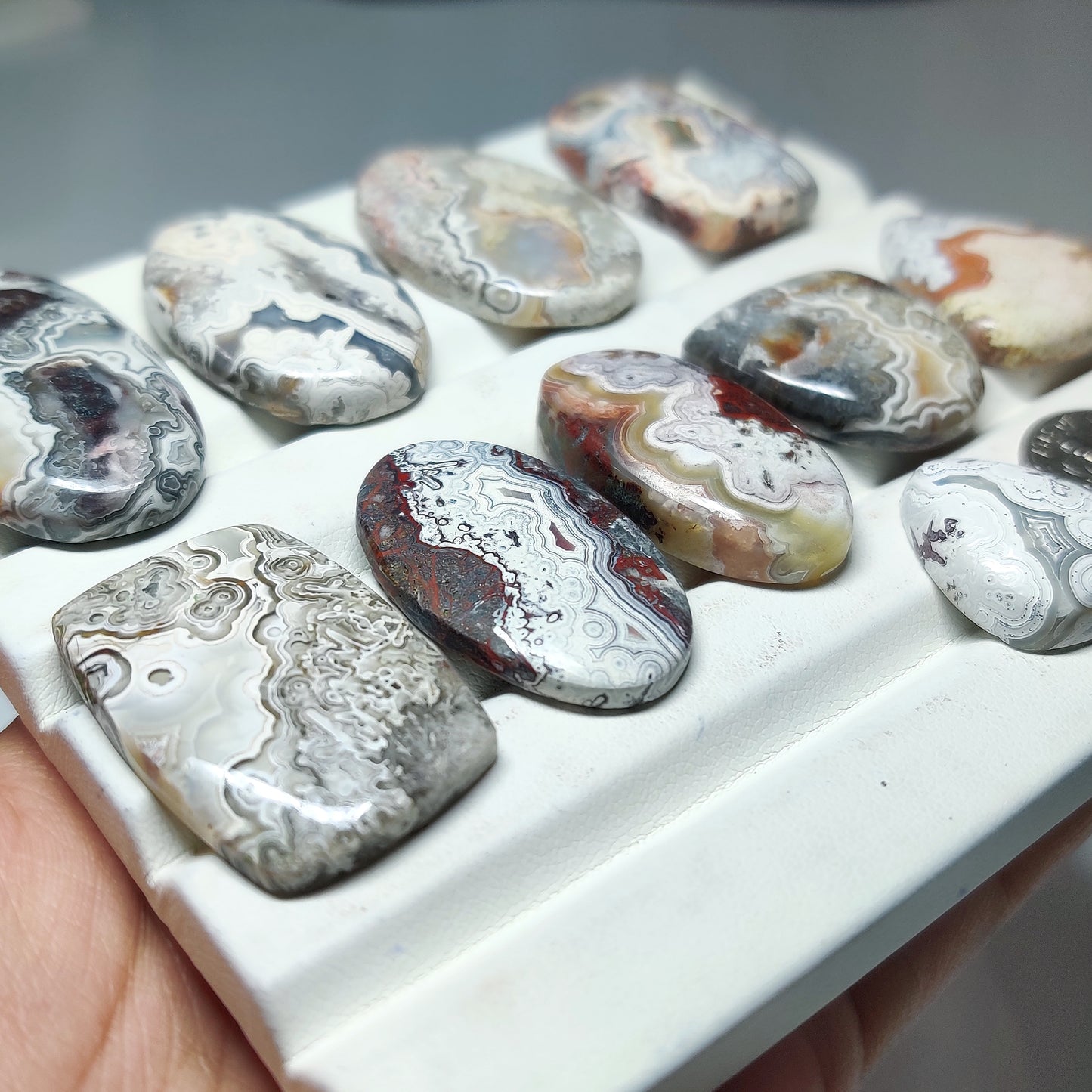Crazy Lace Agate Gemstone for Jewelry Making | Natural Loose Stone | High Quality Cut Cabochon | Wholesale Gemstone Supply