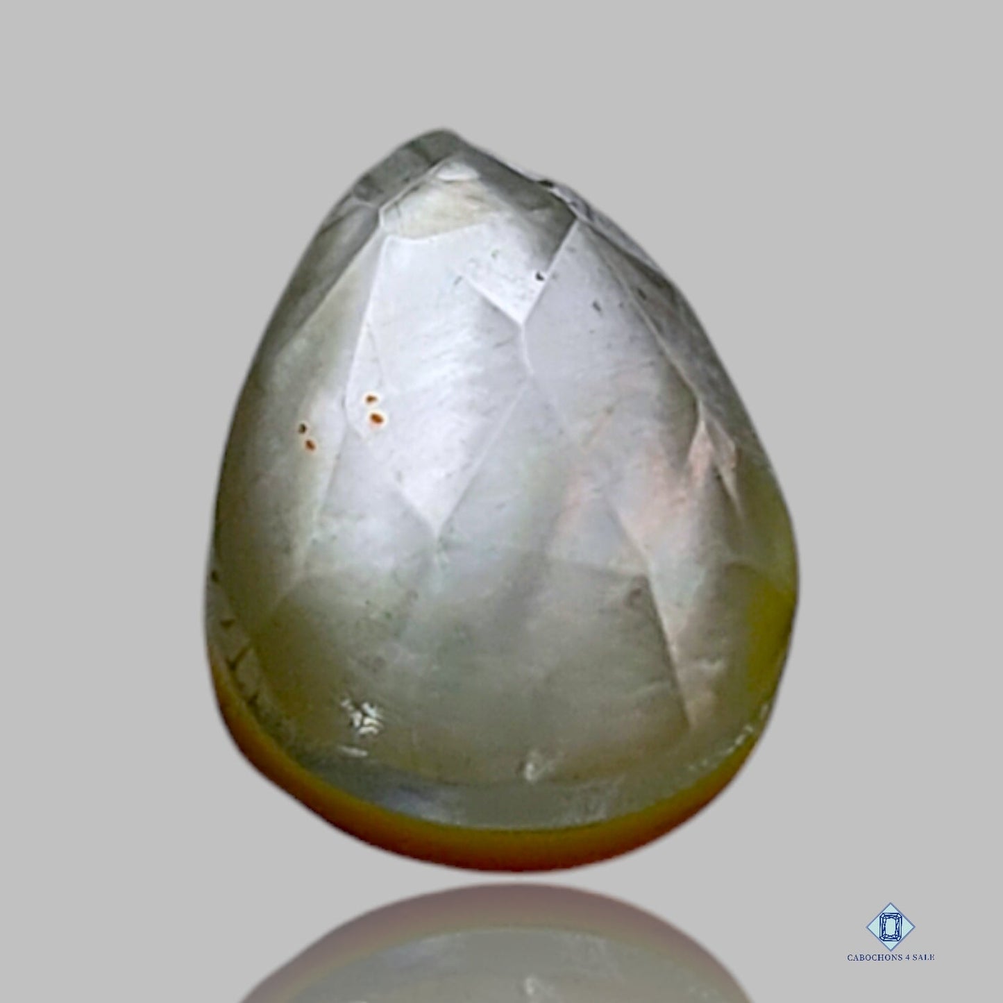 Mother Of Pearl Crystal Quartz Doublets