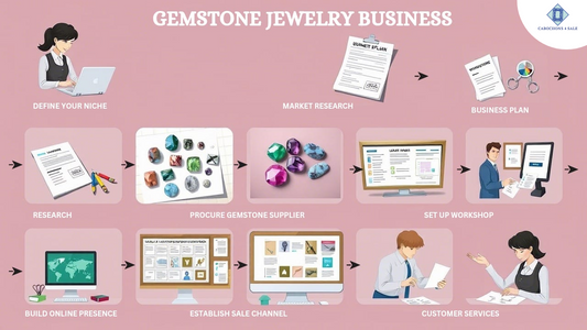 How to Start a Gemstone Jewelry Business