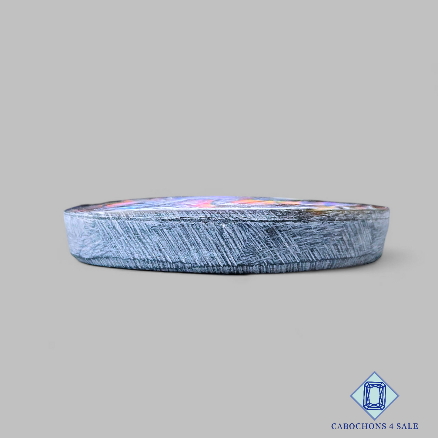 Cabujones ovalados de concha de abulón