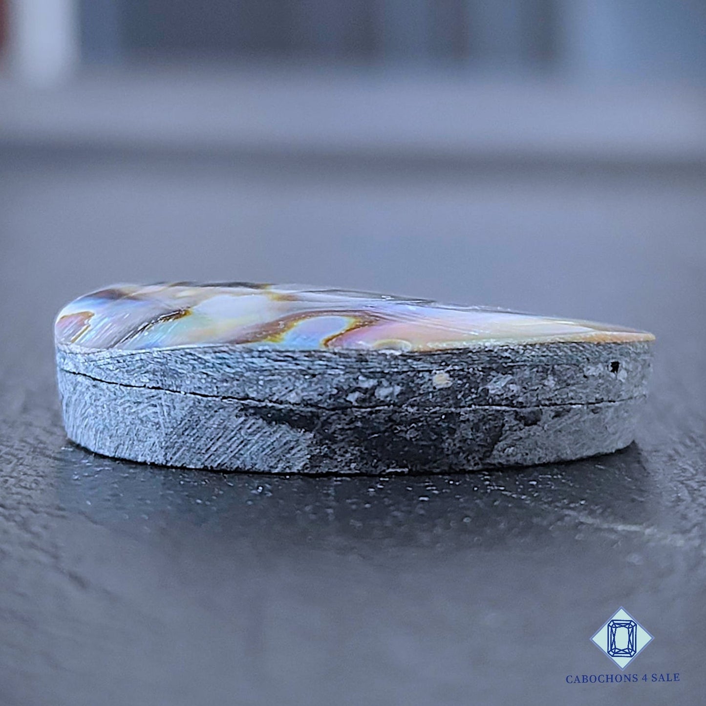 Natural Abalone Shell Gemstone  Oval Cabochons 29*20*7mm from New Zealand available for sale