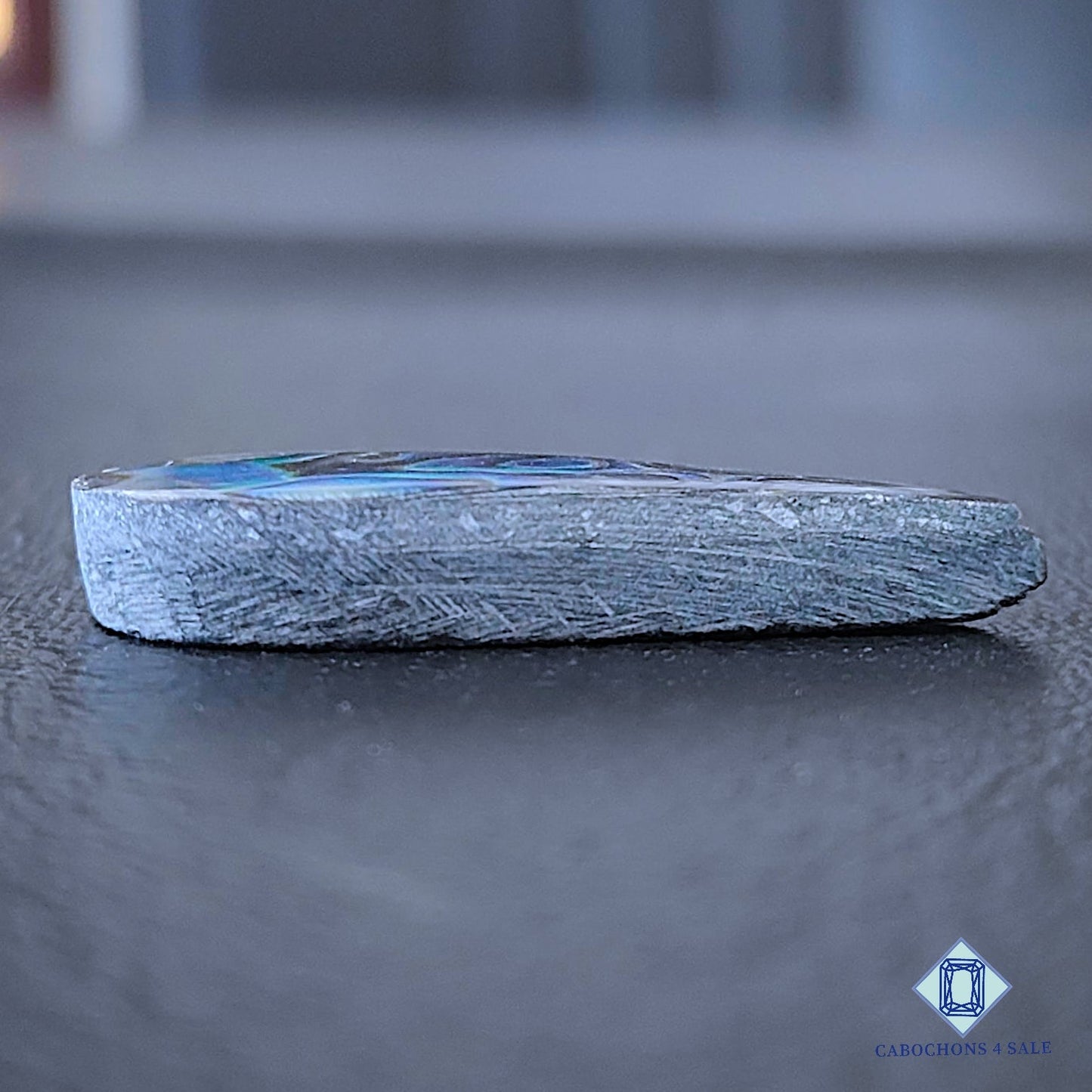 Natural Abalone Shell Gemstone  Pear Cabochons 34*14*5mm from New Zealand available for sale