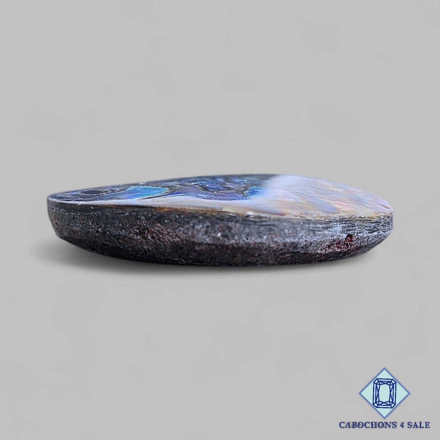 Natural Abalone Shell Gemstone  Round Cabochons 36*6mm From New Zealand available for sale