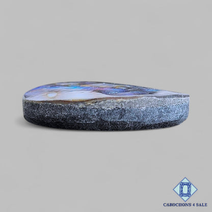 Natural Abalone Shell Gemstone  Oval Cabochons 33*27*7mm From New Zealand available for sale