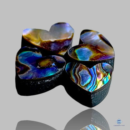 Abalone Shell Heart Lots