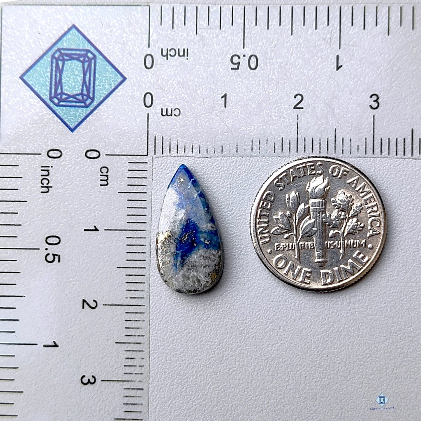 Afghanite Pear Cabochons