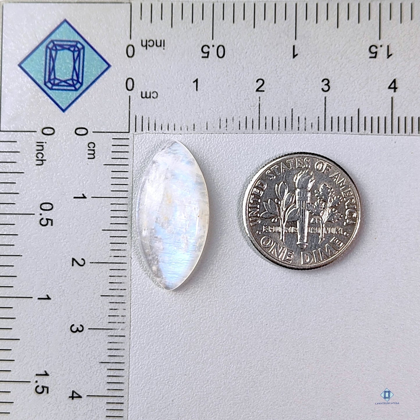 African Moonstone Marquise Cabochons