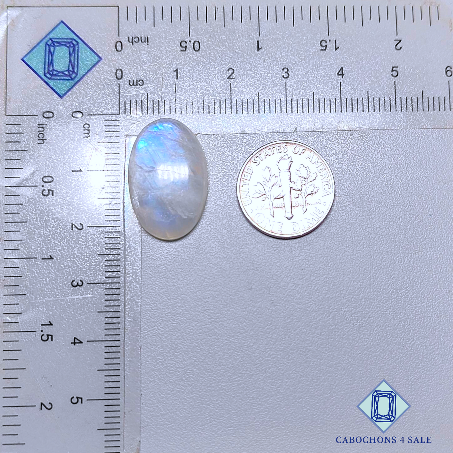 African Moonstone Oval Cabochons