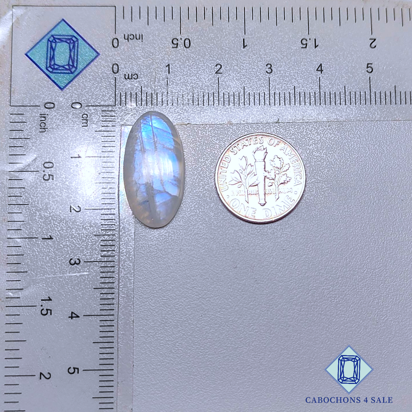 African Moonstone Oval Cabochons