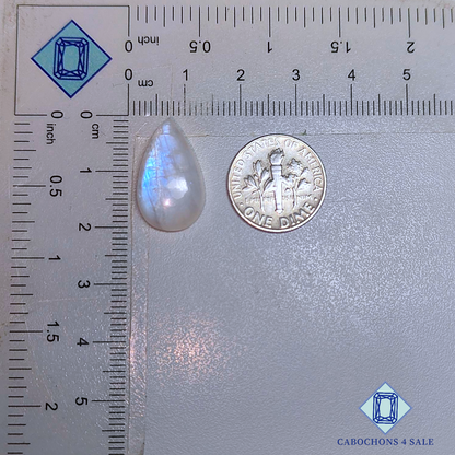 African Moonstone Pear Cabochons