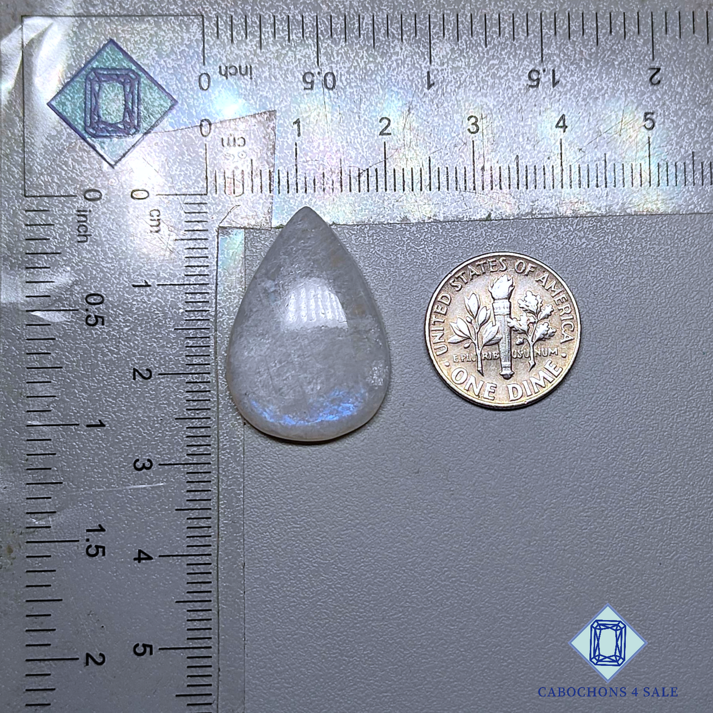 African Moonstone Pear Cabochons