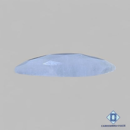 Natural African Moonstone Gemstone Marquise Checker Cut 33*11*6mm from Madagascar available for sale