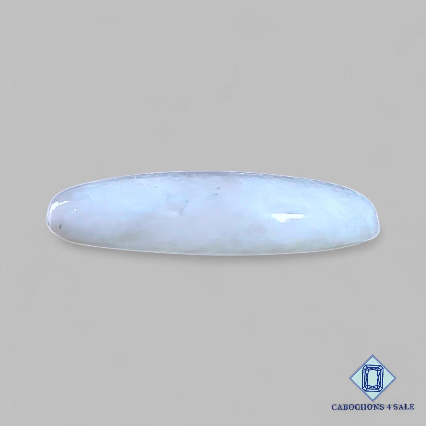 Cabujones ovalados de piedra lunar africana natural de 23 x 16 x 4 mm, procedentes de África, disponibles para la venta.