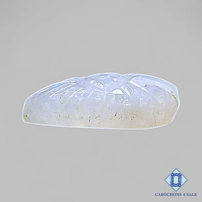 Natural African Moonstone Gemstone  Pear Carvings 17*11*5mm from Tanzania available for sale