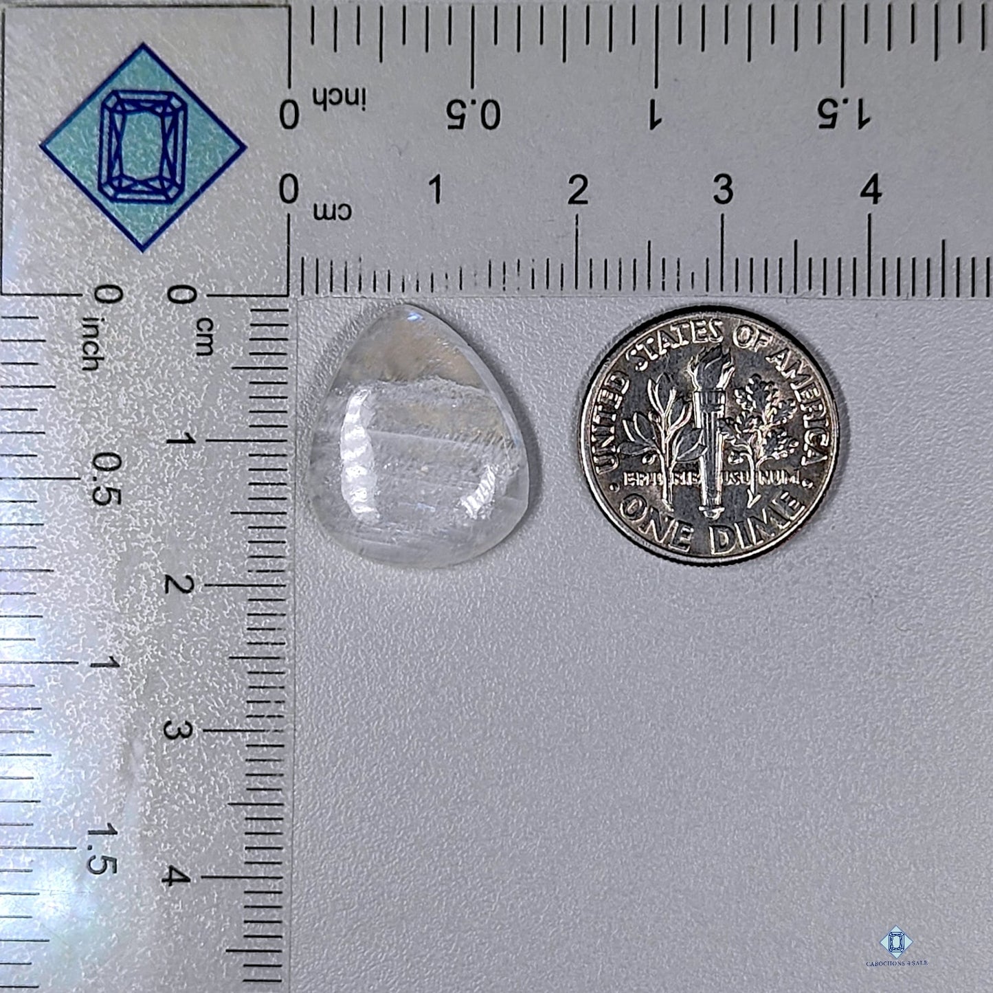 African Moonstone Pear Cabochons