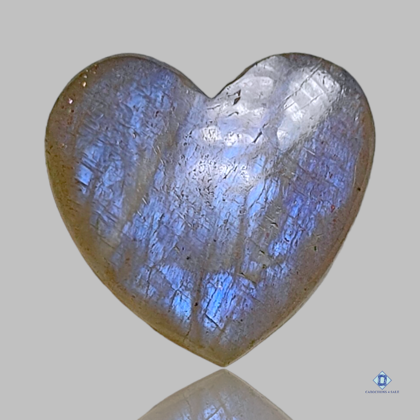 African Moonstone-c4sw1598-Heart-Light_brown-Cabochons