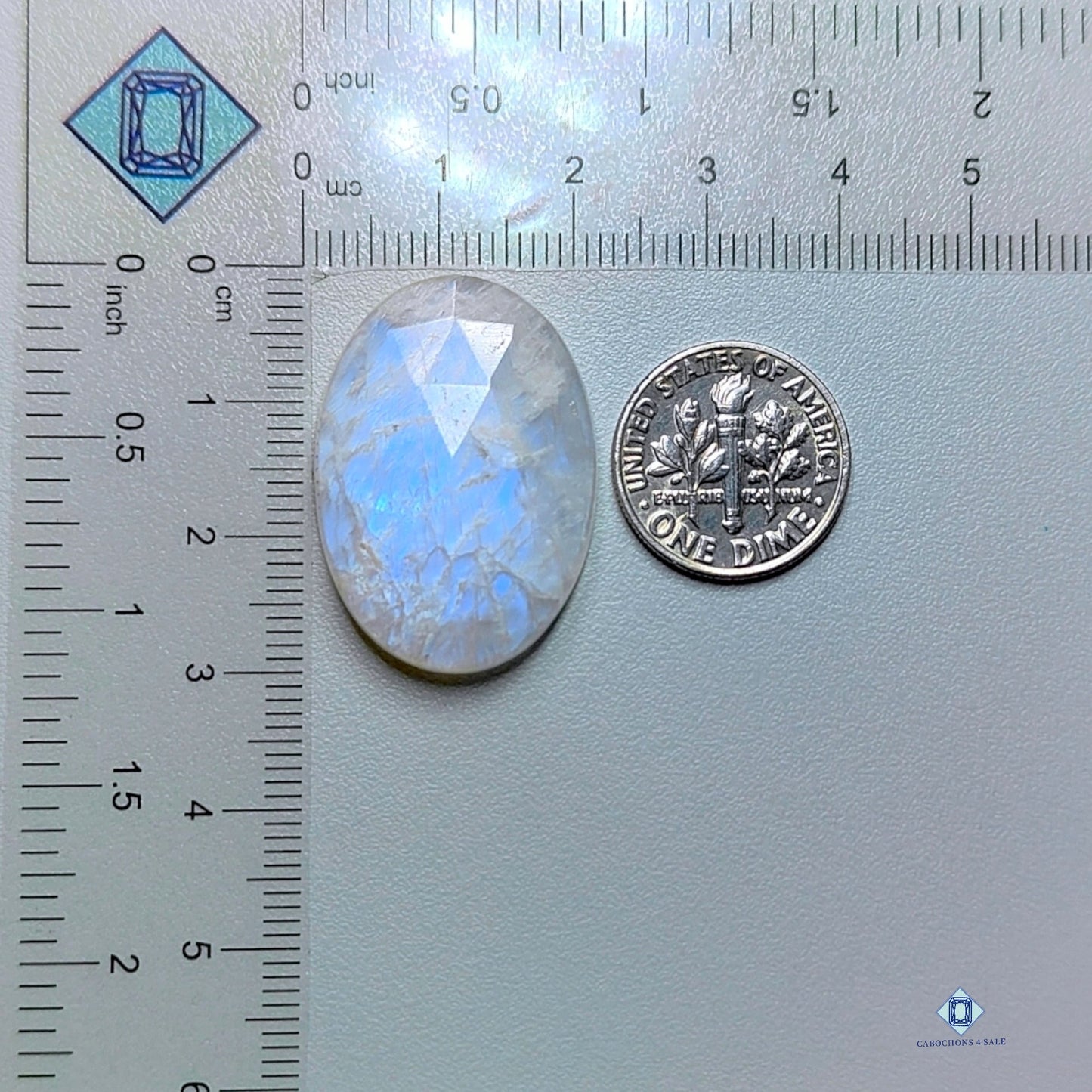 African Moonstone Oval All cuts