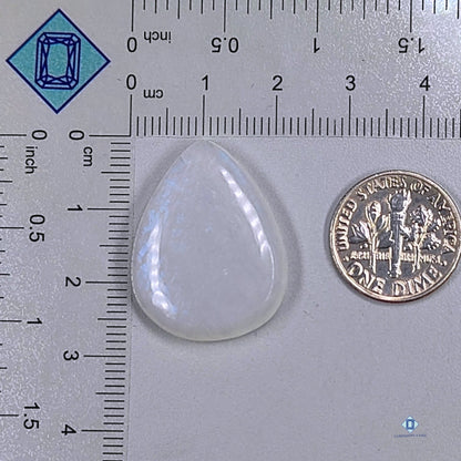 African Moonstone Pear Cabochons