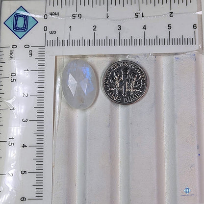 Piedra lunar africana ovalada de todos los cortes