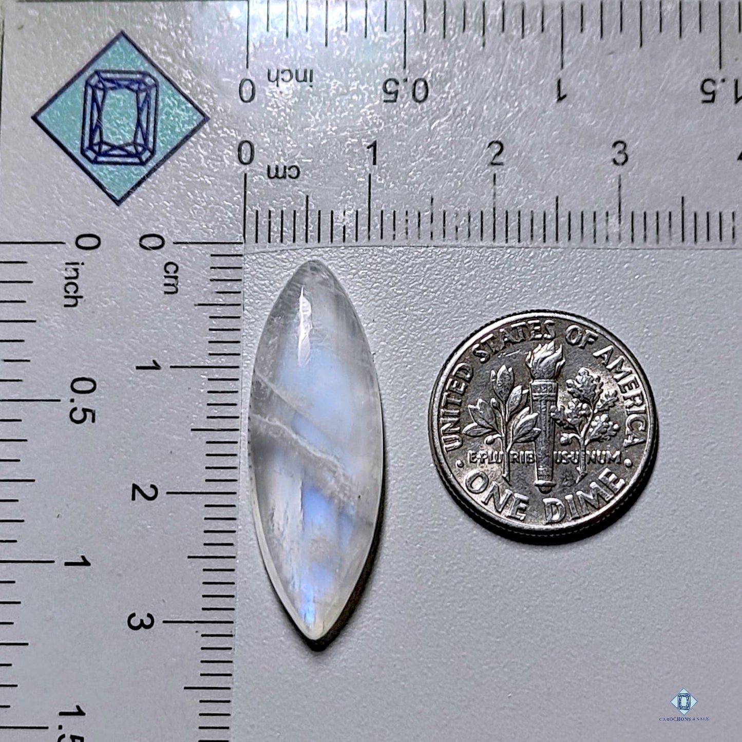 African Moonstone  Marquise Cabochons